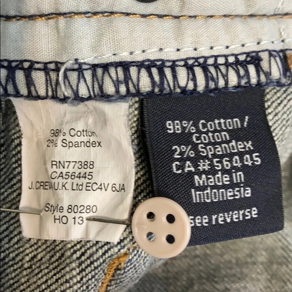 J. Crew Factory Matchstick Stretch Dark Wash - Picture 7 of 8
